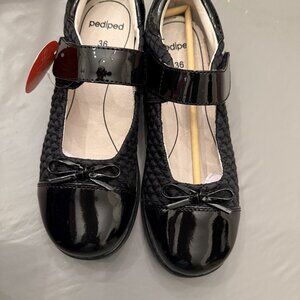 pediped Naomi Black girl's shoes